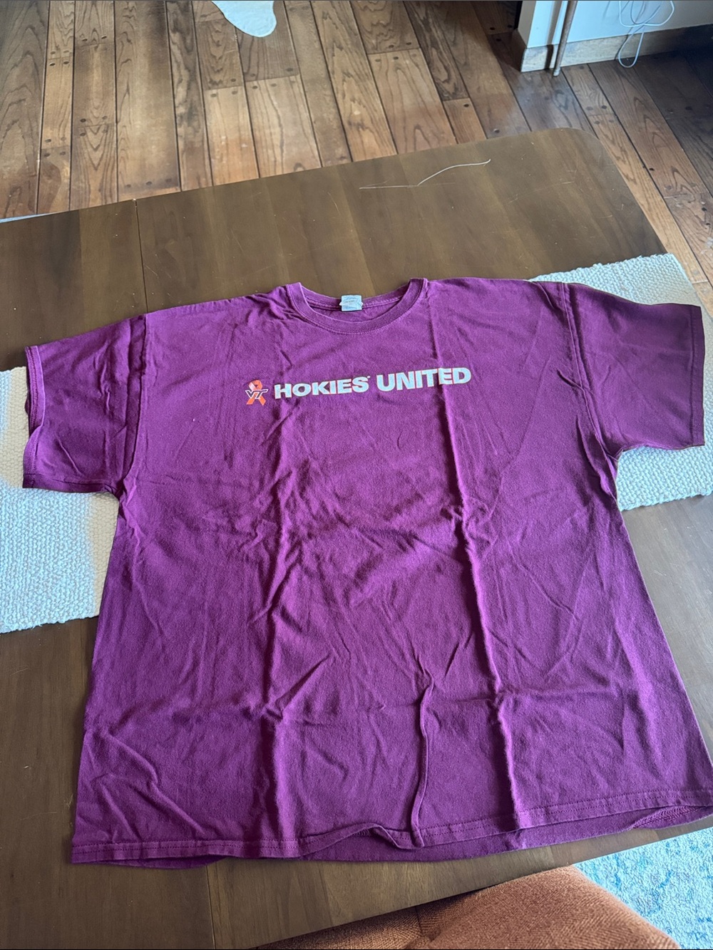 Gildan Maroon "Hokies United" Short Sleeve Tee